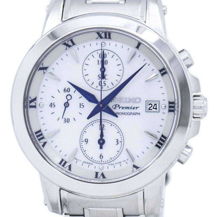 Seiko Premier Cronografo al quarzo SNDV71 SNDV71P1 SNDV71P Orologio da donna