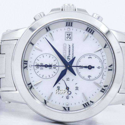 Seiko Premier Cronografo al quarzo SNDV71 SNDV71P1 SNDV71P Orologio da donna