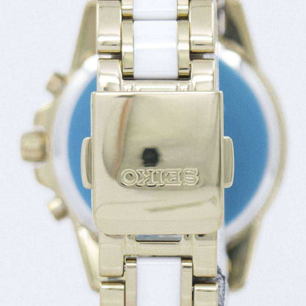 Seiko Sportura Cronografo al quarzo con tachimetro SNDX02 SNDX02P1 SNDX02P Orologio da donna