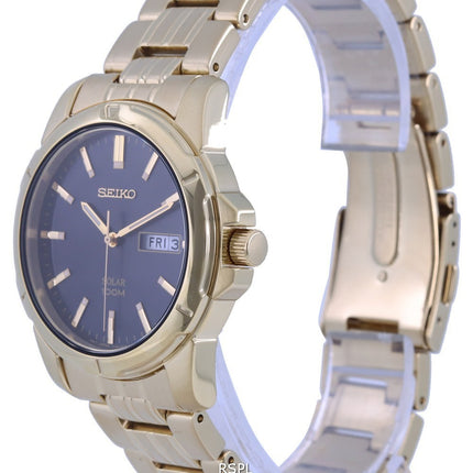 Seiko Scopri di più Solar SNE100 SNE100P1 SNE100P 100M Orologio da uomo