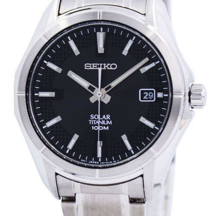 Orologio da uomo Seiko Solar Titanium 100M SNE141 SNE141P1 SNE141P