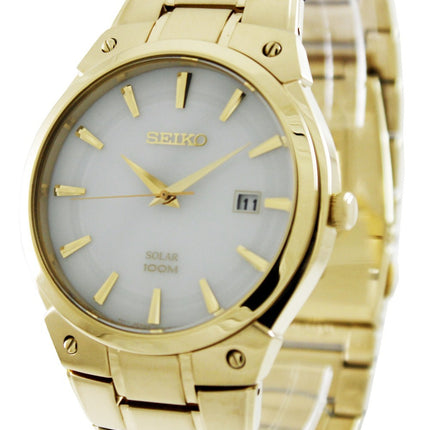 Orologio da uomo Seiko Solar SNE342P1 SNE342P SNE342