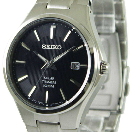 Orologio da uomo Seiko Solar Titanium 100M SNE377 SNE377P1 SNE377P