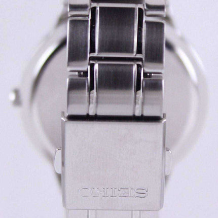 Orologio da uomo Seiko Solar quadrante nero SNE387 SNE387P1 SNE387P