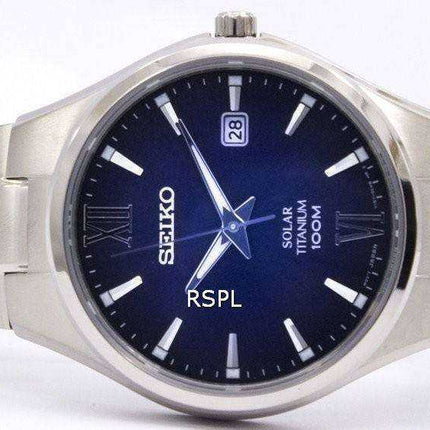 Orologio da uomo Seiko Solar Titanium SNE407 SNE407P1 SNE407P