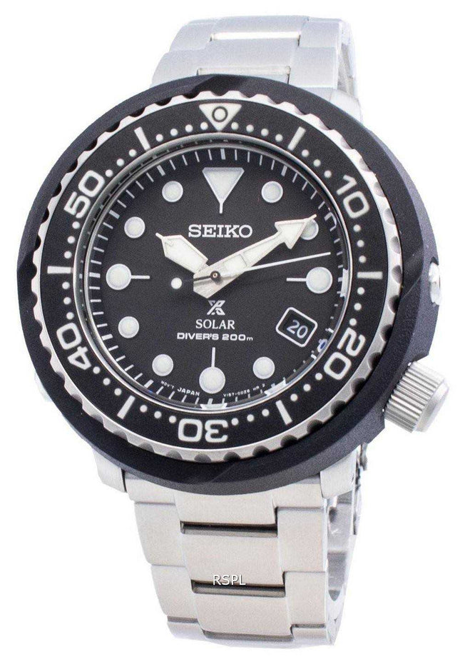 Orologio da uomo Seiko Prospex PADI Solar SNE499 SNE499P1 SNE499P 200M