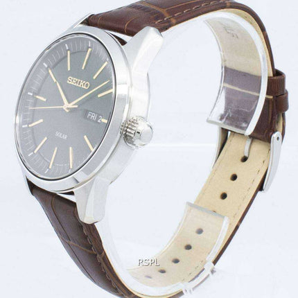 Orologio da uomo Seiko Conceptual SNE529P SNE529P1 SNE529 Analog Solar