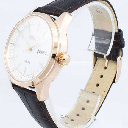 Orologio da uomo Seiko Conceptual SNE530P SNE530P1 SNE530 Analog Solar
