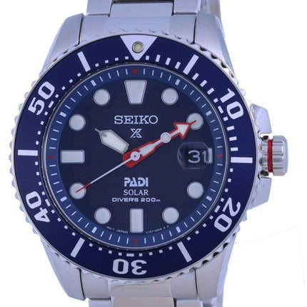 Orologio da uomo SNE549 SNE549P1 SNE549P 200M di Seiko Prospex Padi edizione speciale quadrante blu Solar Diver