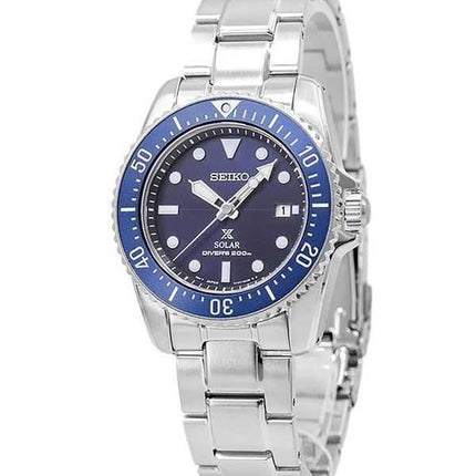 Orologio da uomo Seiko Prospex quadrante blu solare SNE585 SNE585P1 SNE585P 200M
