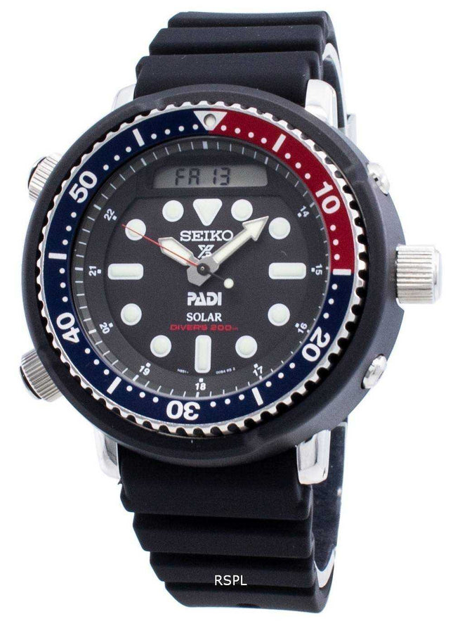 Orologio da uomo Seiko Prospex PADI Solar Diver SNJ027P1 Special Edition 200M