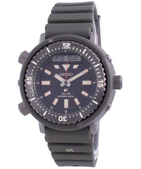Orologio da uomo Seiko Prospex Street Series Diver&#39;s Solar SNJ031 SNJ031P1 SNJ031P 200M