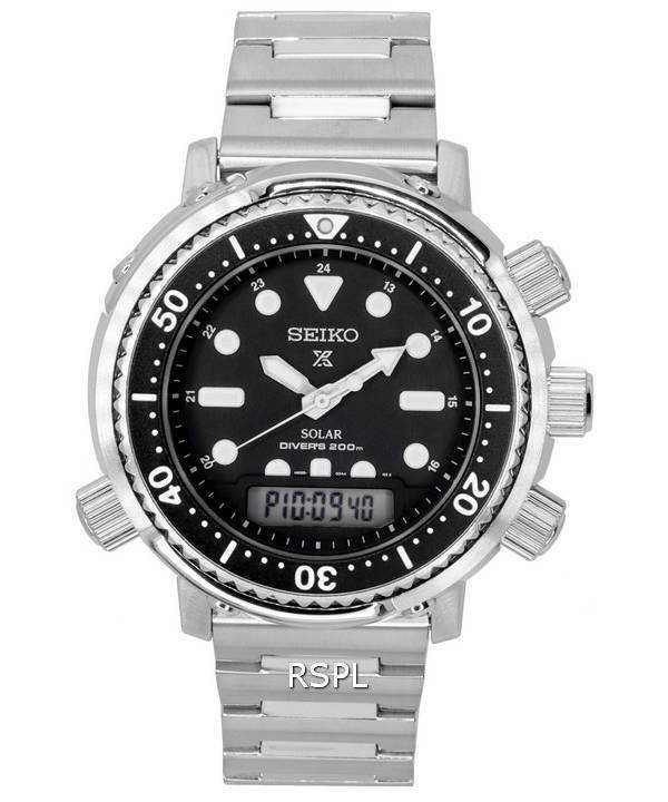 Seiko Prospex Arnie Hybrid Diver's 40th Anniversary Solar Diver's SNJ033 SNJ033P1 SNJ033P 200M Orologio da uomo