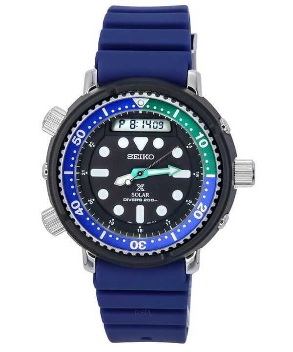 Orologio da uomo Seiko Prospex Sea Arnie Tropical Lagoon Special Edition Solar Diver&#39;s SNJ039P1 200M