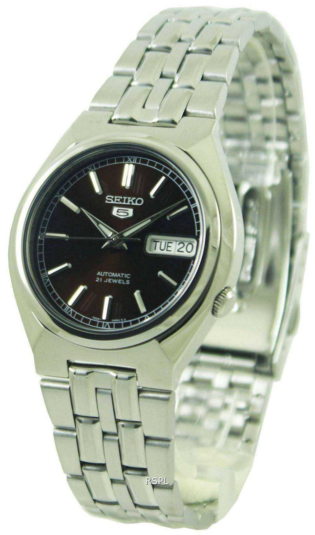 Orologio da uomo automatico Seiko 5 con 21 rubini SNK305 SNK305K1 SNK305K