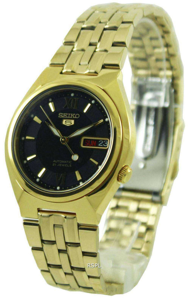 Orologio da uomo automatico Seiko 5 con 21 rubini SNK324K1 SNK324K