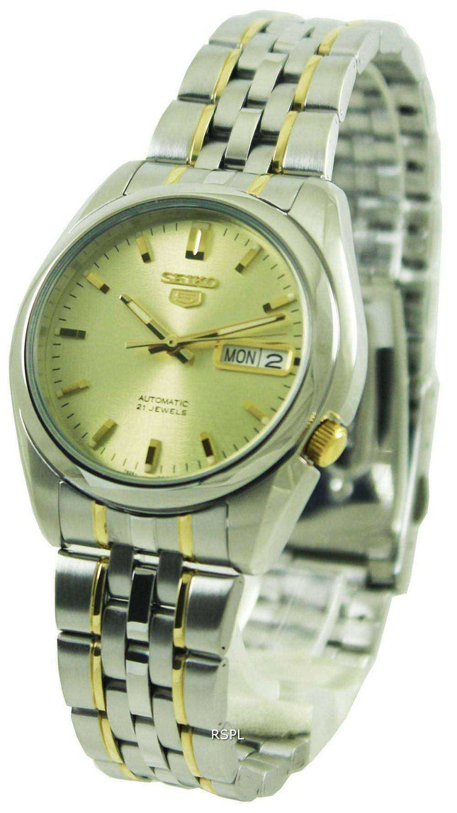 Orologio da uomo automatico Seiko 5 con 21 rubini SNK365 SNK365K1 SNK365K
