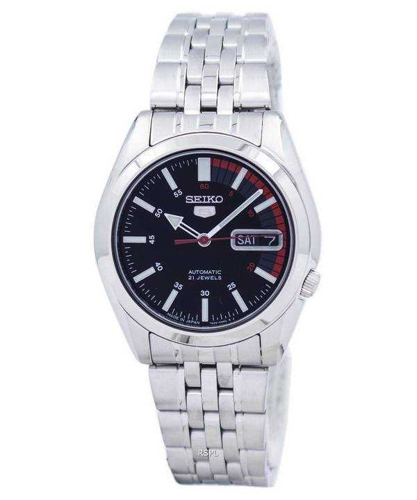 Seiko 5 Automatic Japan Made 21 Jewels SNK375 SNK375J1 SNK375J Orologio da uomo