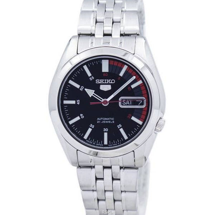 Orologio da uomo Seiko 5 automatico ricondizionato, prodotto in Giappone, 21 gioielli, SNK375 SNK375J1 SNK375J