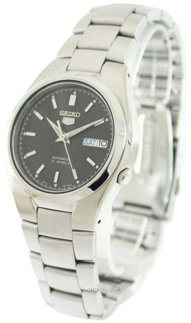 Orologio da uomo automatico Seiko 5 con 21 rubini SNK605K1 SNK605K