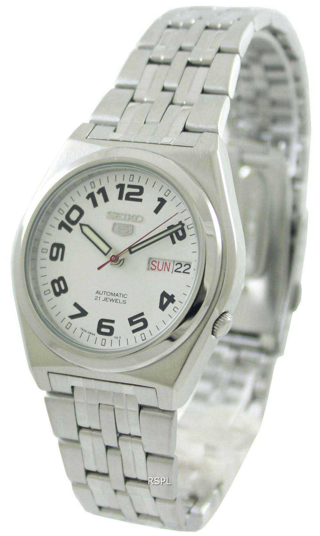 Orologio da uomo automatico Seiko 5 con 21 rubini SNK653K1 SNK653K