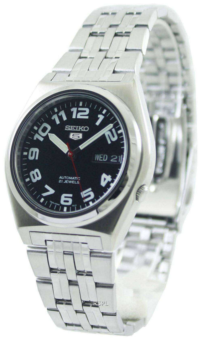 Orologio da uomo automatico Seiko 5 con 21 rubini SNK657K1 SNK657K