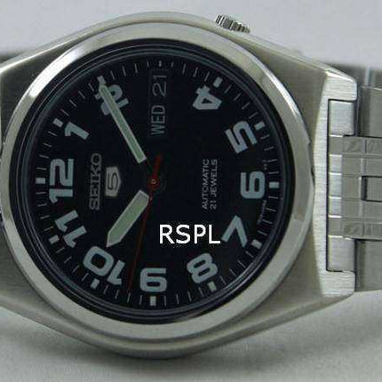 Orologio da uomo automatico Seiko 5 con 21 rubini SNK657K1 SNK657K