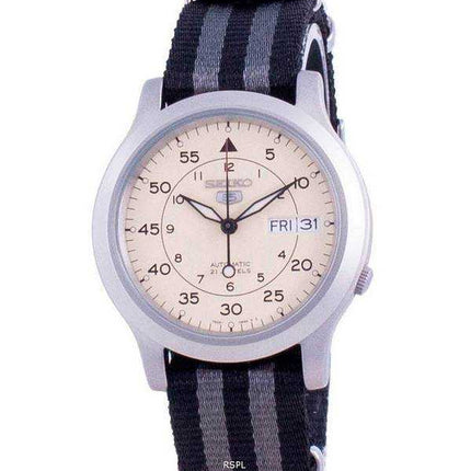 Orologio da uomo automatico con cinturino in nylon Seiko 5 Military SNK803K2-var-NATO16