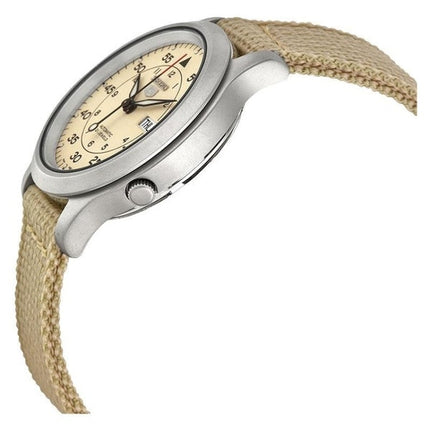 Orologio da uomo Seiko 5 Military Automatic con cinturino in nylon SNK803K2 ricondizionato