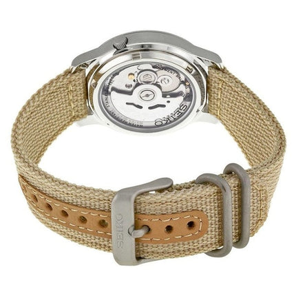 Orologio da uomo Seiko 5 Military Automatic con cinturino in nylon SNK803K2 ricondizionato