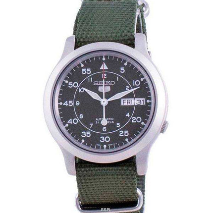 Orologio da uomo automatico con cinturino in nylon Seiko 5 Military SNK805K2-var-NATO12
