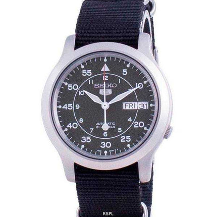 Orologio da uomo automatico con cinturino in nylon Seiko 5 Military SNK805K2-var-NATO13