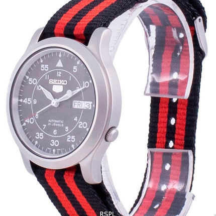 Orologio da uomo automatico con cinturino in nylon Seiko 5 Military SNK805K2-var-NATO15