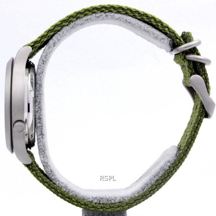 Orologio da uomo Seiko 5 Military Automatic in nylon SNK805K2 ricondizionato