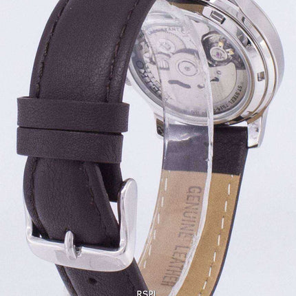 Orologio da uomo con cinturino in pelle marrone automatico Seiko 5 Military SNK807K2-SS4