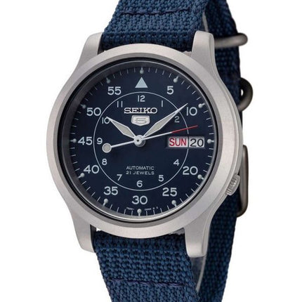 Orologio da uomo Seiko 5 Military Automatic con cinturino in nylon SNK807K2 ricondizionato