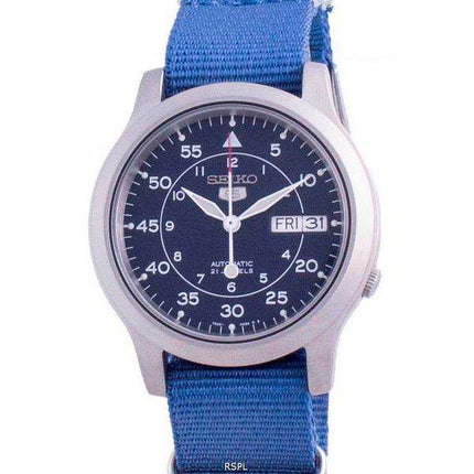 Orologio da uomo automatico con cinturino in nylon Seiko 5 Military SNK807K2-var-NATO11