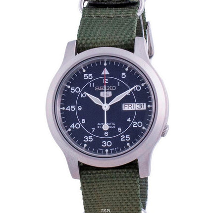 Orologio da uomo automatico con cinturino in nylon Seiko 5 Military SNK807K2-var-NATO12