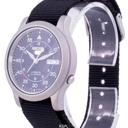 Orologio da uomo automatico con cinturino in nylon Seiko 5 Military SNK807K2-var-NATO13