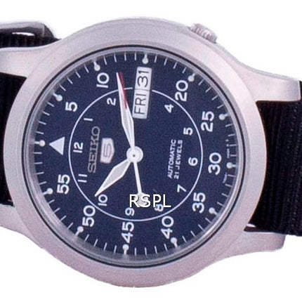 Orologio da uomo automatico con cinturino in nylon Seiko 5 Military SNK807K2-var-NATO13