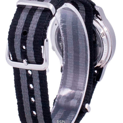 Orologio da uomo automatico con cinturino in nylon Seiko 5 Military SNK807K2-var-NATO16