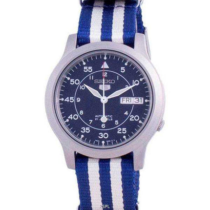 Orologio da uomo automatico con cinturino in nylon Seiko 5 Military SNK807K2-var-NATO17