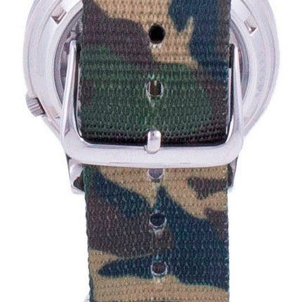 Orologio da uomo automatico con cinturino in nylon Seiko 5 Military SNK807K2-var-NATOS18