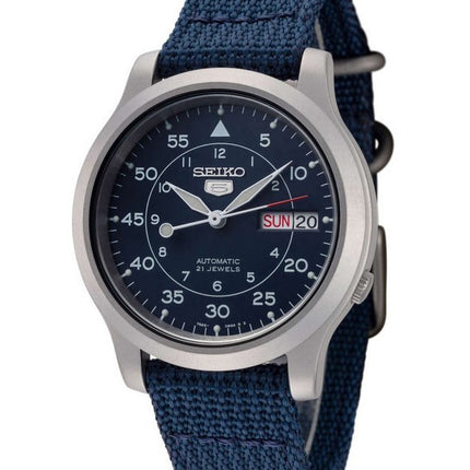 Orologio da uomo Seiko 5 Military Automatic con cinturino in nylon SNK807K2 ricondizionato