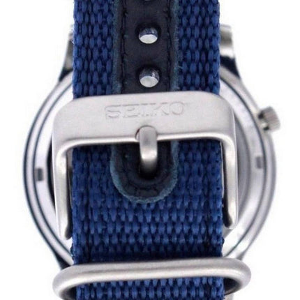 Orologio da uomo Seiko 5 Military Automatic con cinturino in nylon SNK807K2 ricondizionato
