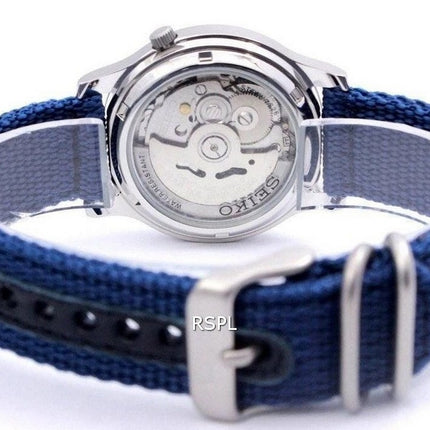 Orologio da uomo Seiko 5 Military Automatic con cinturino in nylon SNK807K2 ricondizionato