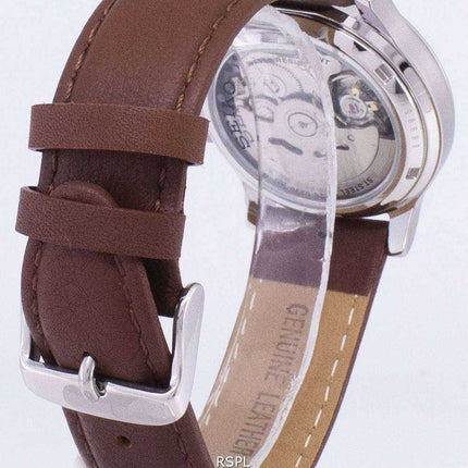 Orologio da uomo automatico Seiko 5 Military SNK809K2-SS5 automatico cinturino in pelle marrone