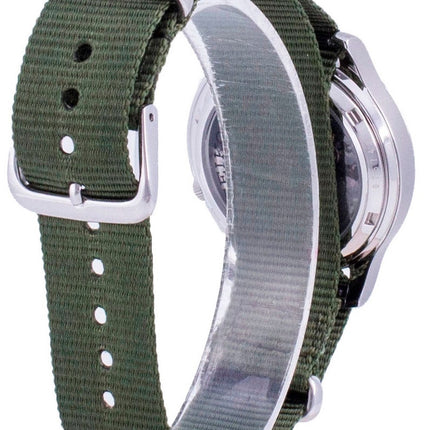 Orologio da uomo automatico con cinturino in nylon Seiko 5 Military SNK809K2-var-NATO12