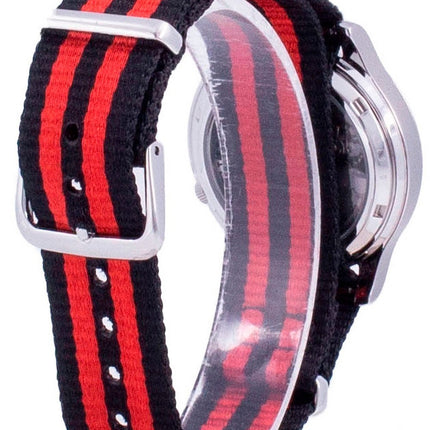 Orologio da uomo automatico con cinturino in nylon Seiko 5 Military SNK809K2-var-NATO15