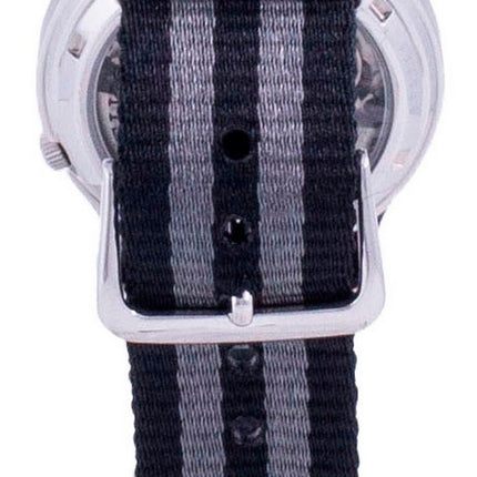 Orologio da uomo automatico con cinturino in nylon Seiko 5 Military SNK809K2-var-NATO16